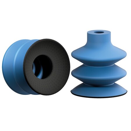 Fipa Bellows vacuum cup diam. 42 mm, Thermalon-flocked 21.042.155.19F